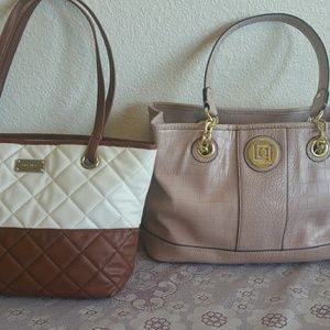 Lot of 2 purses. Nine west and Liz Claiborne